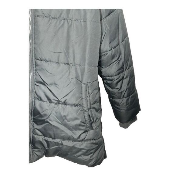 Apple Bottoms Men’s Fur Trim Double Layer Puffer Coat Size 1X Tall Streetwear - Picture 7 of 16